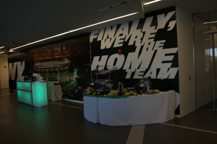 The Jets cocktail set up The Jets cocktail set up