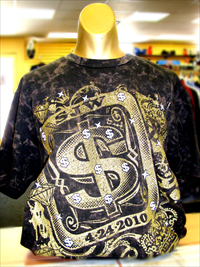 Metallic Glitter T-Shirt The ImageMaker