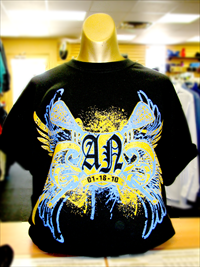Metallic Gold T-Shirt The ImageMaker