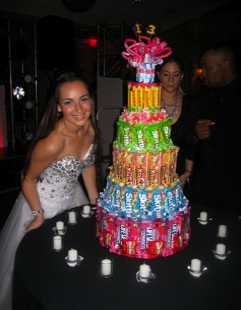 Sydney with Tiff's Candy Cake Sydney with Tiff's Candy Cake