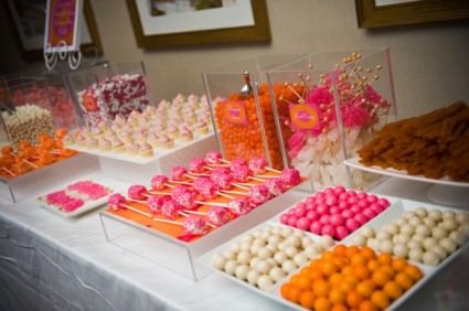 candy buffet colours