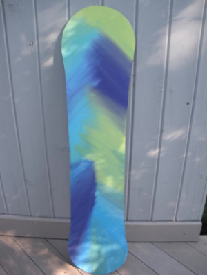 Surfboard beach art Surfboard beach art