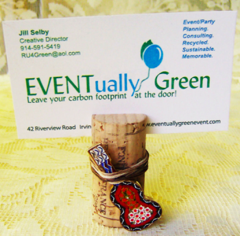 EVENTually Green place card EVENTually Green place card