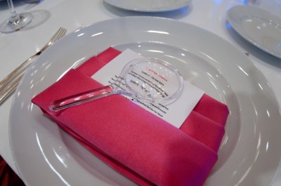 Mitzvah Inspire LSI Denver menu card and magnifying glass Mitzvah Inspire LSI Denver menu card and magnifying glass