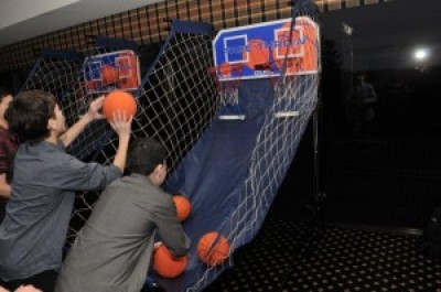 Brenner Bat Mitzvah pop a shot