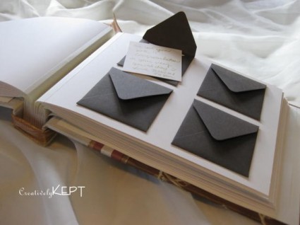 creatively kept guest books on etsy