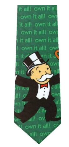 Mitzvah Inspire: Monopoly Tie