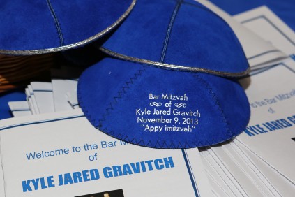 Mitzvahmarket Author Archives The Inside Of Kippot Had Inscription Y Imitzvah A Great Play On Words Given His Theme