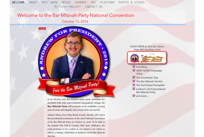 Bar Mitzvah Website