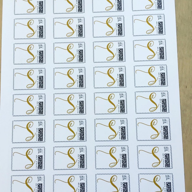 Custom Stamps for Bar and Bat Mitzvah Invitations