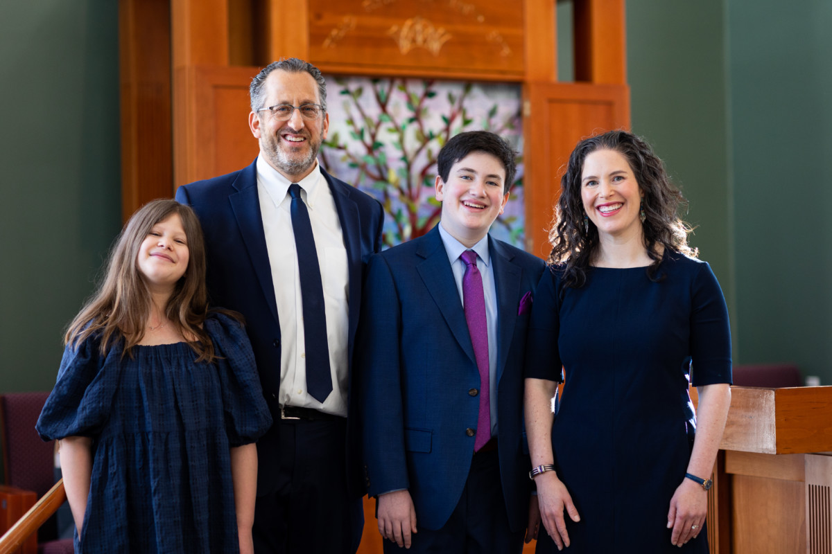 Video Messages from Near and Far Warm Up a Snowy “Love Stream” Bar Mitzvah