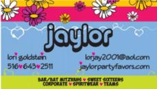Jaylor Party Favors: New For Spring