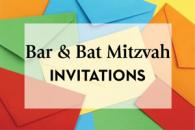 Find The Best Invitation For Your Child's Bar Mitzvah & Bat Mitzvah