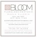 Bloom Floral Design Studio