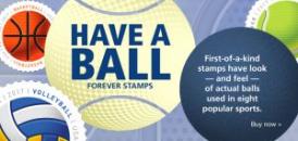 New Sports Postage Stamps