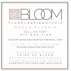 Bloom Floral Design Studio
