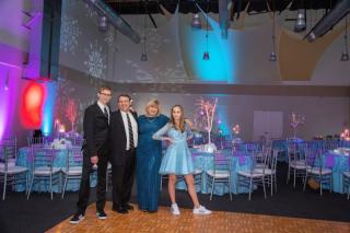 Winter Wonderland Theme Bat Mitzvah in Sunny California