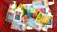 Bar Bat Mitzvah Project Idea: School Supply Cake Centerpiece