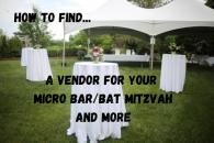 Hiring a Micro Bat Bar Mitzvah Vendor During COVID