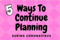 5 Ways To Continue Planning Your Bar Bat Mitzvah During the Coronavirus Pandemic
