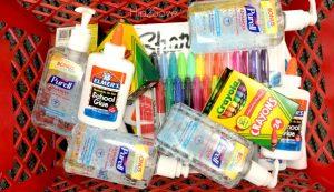 Bar Bat Mitzvah Project Idea: School Supply Cake Centerpiece