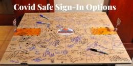 Covid Safe Bar Bat Mitzvah Sign-In Ideas