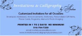 Get Your Invitations Printed In 1-2 Days