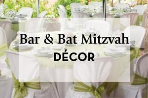 Decor & Decoration Experts For A Bar Mitzvah & Bat Mitzvah Celebration