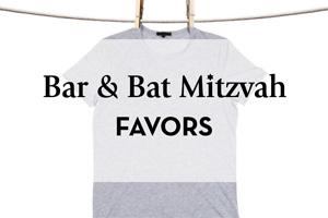 Bar Mitzvah & Bat Mitzvah Favors & Giveaways