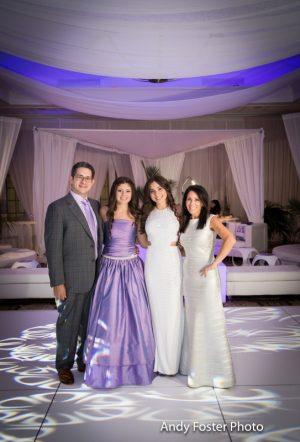 purple bat mitzvah dress